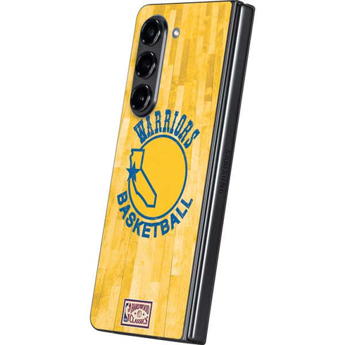 NBA Golden State Warriors Hardwood Classics Galaxy Z Fold5 5G Skin